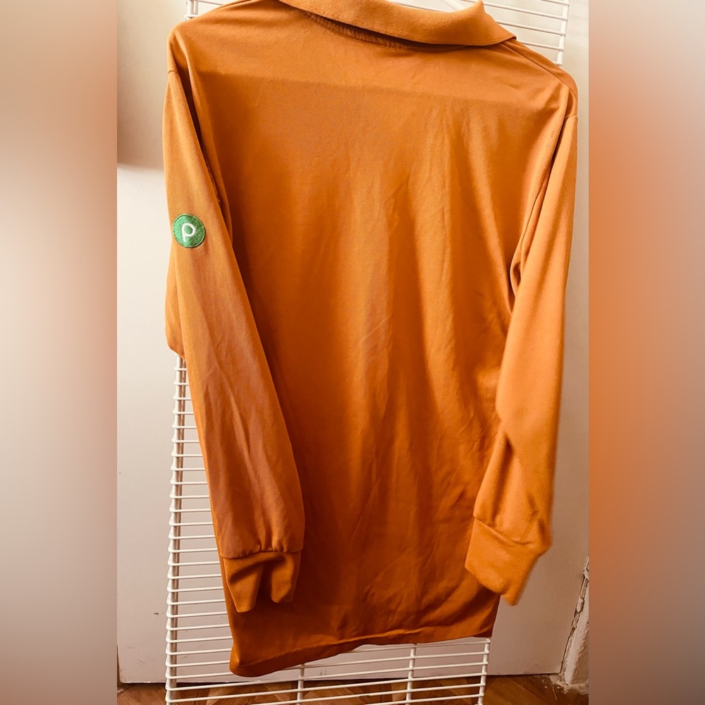 Superior Uniform Group Button Up Apricot Shirt Small - Picture 11 of 11